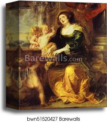 St. Cecilia by Peter Paul Rubens, Canvas Print