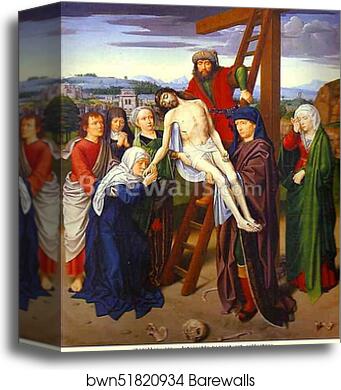 The Deposition by Gerard David, Canvas Print