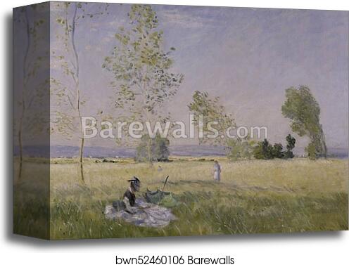 Summer by Claude Monet, Canvas Print