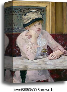 Plum Brandy by Édouard Manet, Canvas Print