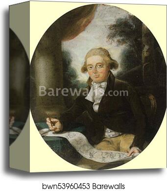 Henry William Bunbury by Sir Thomas Lawrence, Canvas Print