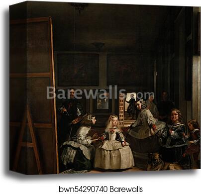 Las Meninas by Diego Velázquez, Canvas Print