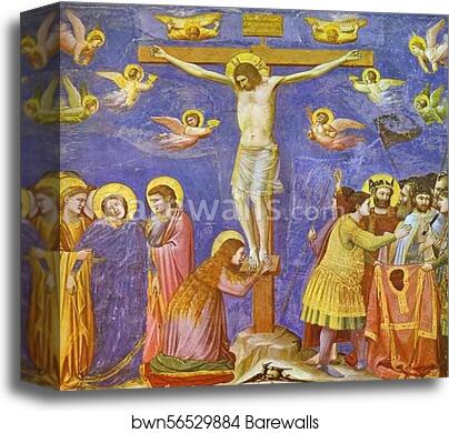 The Crucifixion by Giotto, Canvas Print