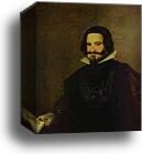 Portrait of Caspar de Guzman, Count of Olivares, Prime Minister of Philip IV by Diego Velázquez, Canvas Print