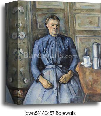 Woman with a Coffeepot by Paul Cézanne, Canvas Print