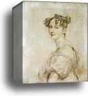 Princess Dorothea von Lieven (1785-1857) by Sir Thomas Lawrence, Canvas Print