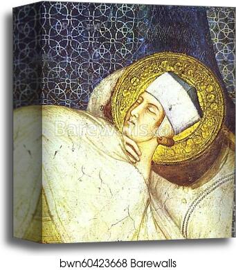 St. Martin's Dream by Simone Martini, Canvas Print