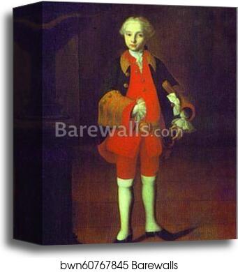 William George Fermor by Ivan Vishnyakov, Canvas Print
