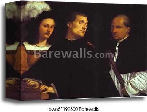 The Concert by Titian, Canvas Print