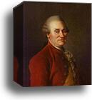 Portrait of M. F. Poltoratzky by Dmitry Levitzky, Canvas Print