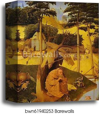 Temptation of St. Anthony by Hieronymus Bosch, Canvas Print