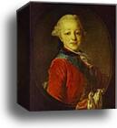 Portrait of Emperor Paul I as a Child by Fedor Rokotov, Canvas Print