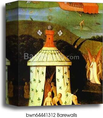 Paradise by Hieronymus Bosch, Canvas Print