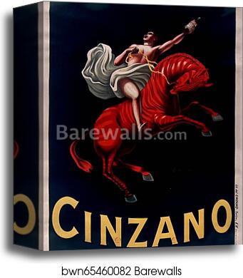 Cinzano by Leonetto Cappiello, Canvas Print