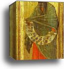 Maestà (front, predella) The Prophet Malachi by Duccio Di Buoninsegna, Canvas Print