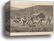 Snap the Whip, from Harper's Weekly, September 20, 1873, pp. 245-25 by Winslow Homer, Canvas Print