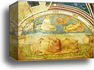 Vision of John the Evangelist on Patmos by Giotto, Canvas Print