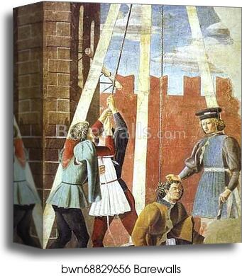 Legend of the True Cross: Torment of the Jew by Piero Della Francesca, Canvas Print