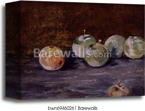 Plums by Édouard Manet, Canvas Print