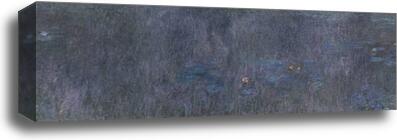 The Water Lilies - Tree Reflections by Claude Monet, Canvas Print