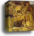 The Tower of Babel. Detail by Pieter Bruegel The Elder, Canvas Print