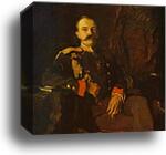 Portrait of Grand Duke Georgy Mikhailovich by Valentin Serov, Canvas Print