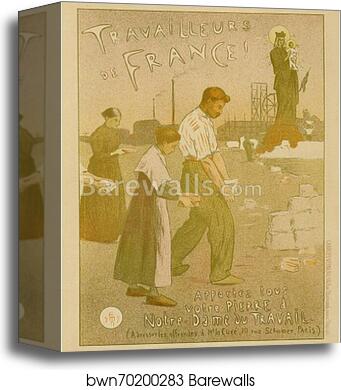 Notre-Dame du Travail by Étienne Moreau-Nélaton, Canvas Print