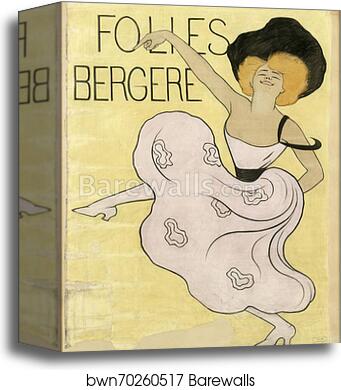Folies Bergere by Leonetto Cappiello, Canvas Print