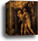 The Fall of Adam and Eve by Jacopo Carrucci, Known As Pontormo, Canvas Print