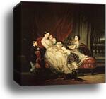 Grand Duchess Maria Nikolaevna with Her Children by Christina Robertson, Canvas Print