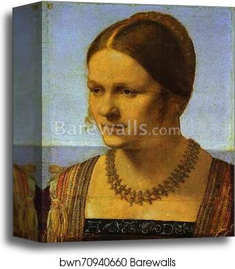 Portrait of a Young Venetian Woman by Albrecht Dürer, Canvas Print