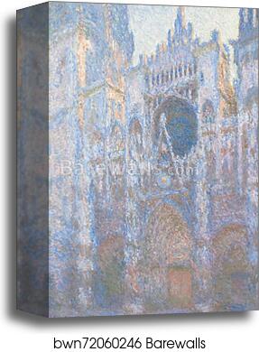 Rouen Cathedral, West Façade by Claude Monet, Canvas Print Rouen Cathedral, West Façade by Claude Monet, Canvas Print