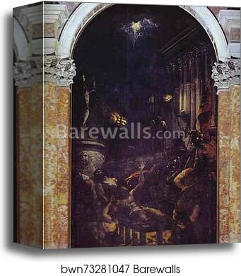 The Martyrdom of St. Lawrence by Titian, Canvas Print
