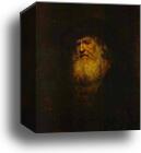 Portrait of a Bearded Man in Black Beret by Rembrandt Harmenszoon Van Rijn, Canvas Print