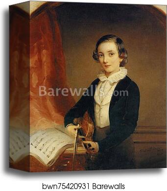 Portrait of Prince Nicholas Yusupov by Christina Robertson, Canvas Print Portrait of Prince Nicholas Yusupov by Christina Robertson, Canvas Print