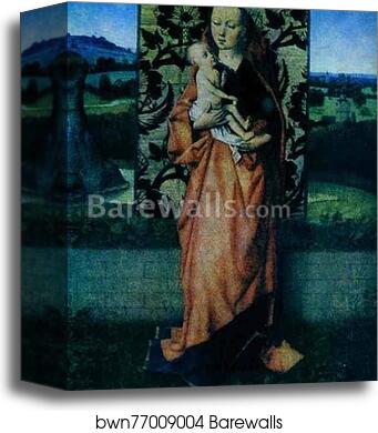 Madonna with Child by Dieric Bouts The Elder, Canvas Print