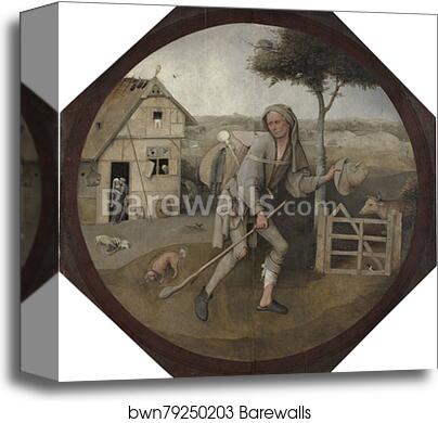 The Pedlar by Hieronymus Bosch, Canvas Print