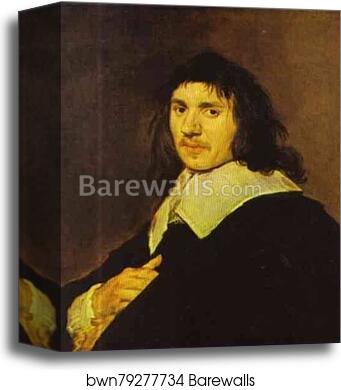 Portrait of a Man by Frans Hals, Canvas Print