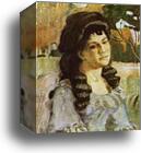 Portrait of a Lady by Victor Borisov-Musatov, Canvas Print