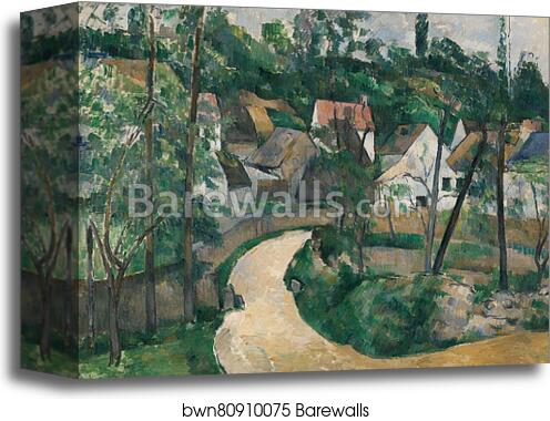 Turn in the Road by Paul Cézanne, Canvas Print