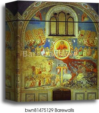 The Last Judgment by Giotto, Canvas Print