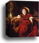 Caroline Amelia Elizabeth of Brunswick by Sir Thomas Lawrence, Canvas Print