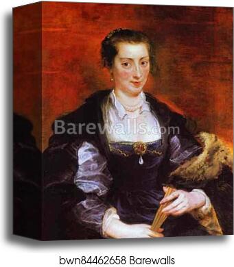 Portrait of Isabella Brant (?) by Peter Paul Rubens, Canvas Print