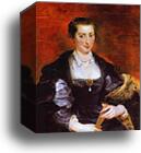Portrait of Isabella Brant (?) by Peter Paul Rubens, Canvas Print