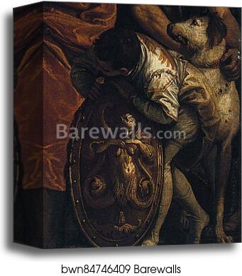 The Family of Darius Before Alexander the Great. Detail by Paolo Veronese, Canvas Print