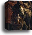 The Family of Darius Before Alexander the Great. Detail by Paolo Veronese, Canvas Print