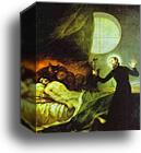 St. Francis Borgia Exorsizing by Francisco De Goya Y Lucientes, Canvas Print