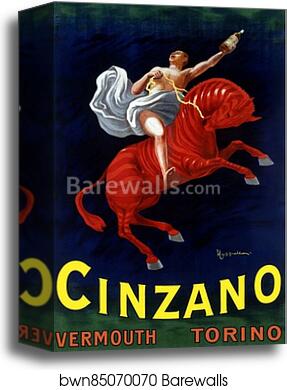 Cinzano Vermouth Torino by Leonetto Cappiello, Canvas Print