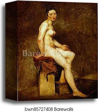 Mlle Rose by Eugène Delacroix, Canvas Print