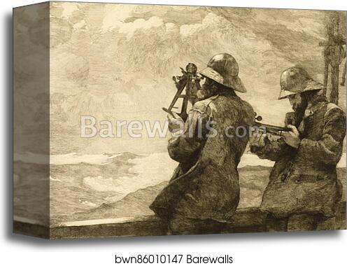 Eight Bells by Winslow Homer, Canvas Print